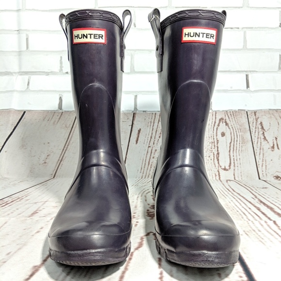 Hunter Shoes - Purple Hunter Rain Boots